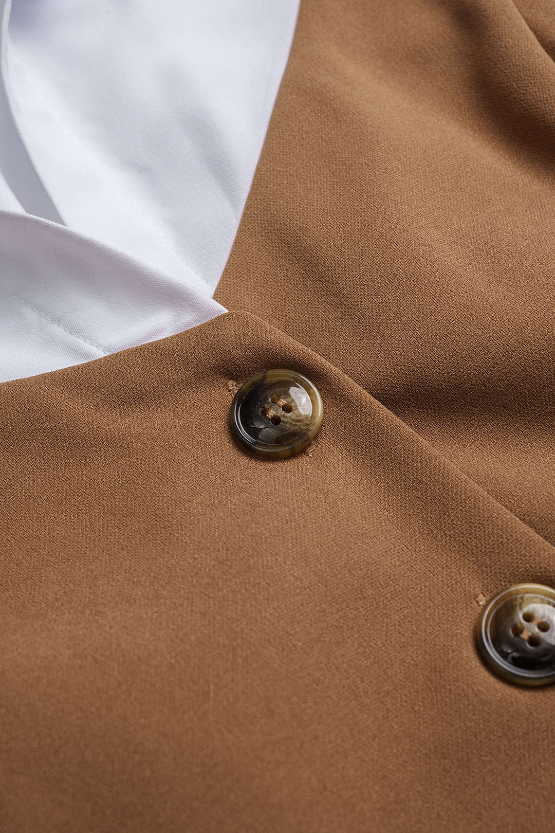 Top met revers en korte mouwen