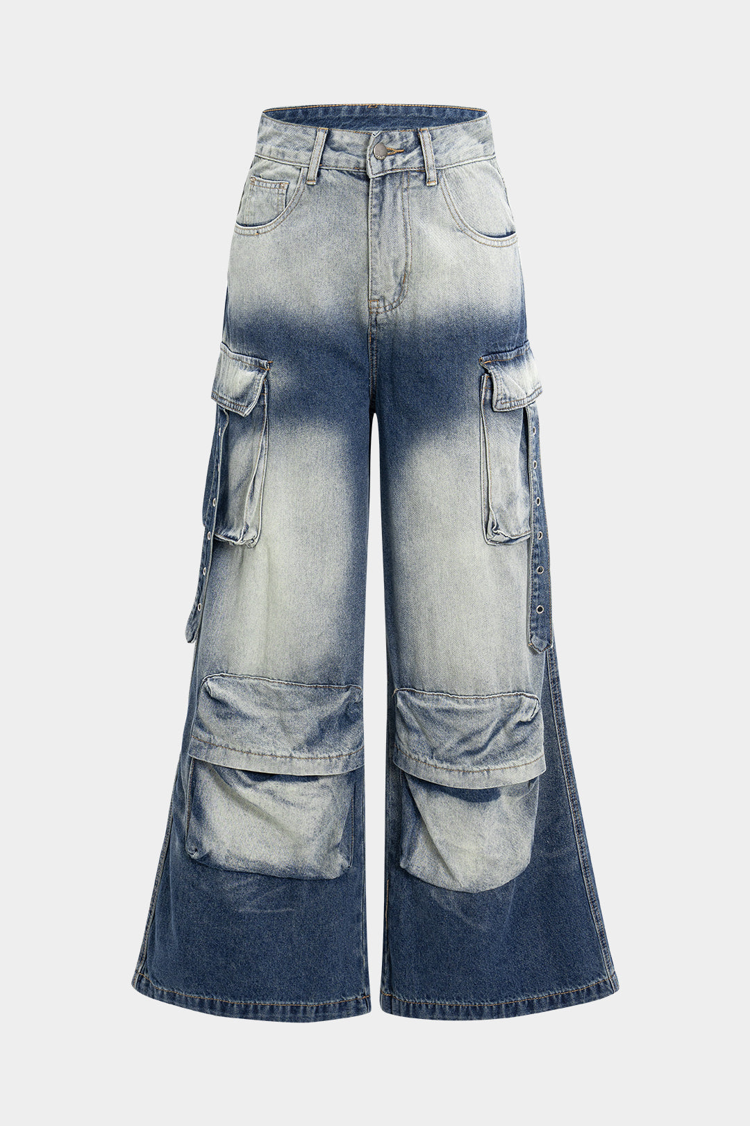 Uma - Jeans met zakken en rits