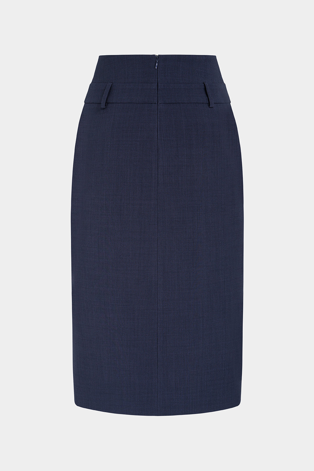 Metallic midirok met split