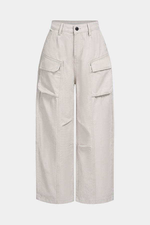 Kaja - Jeans met zakken en rechte pijp