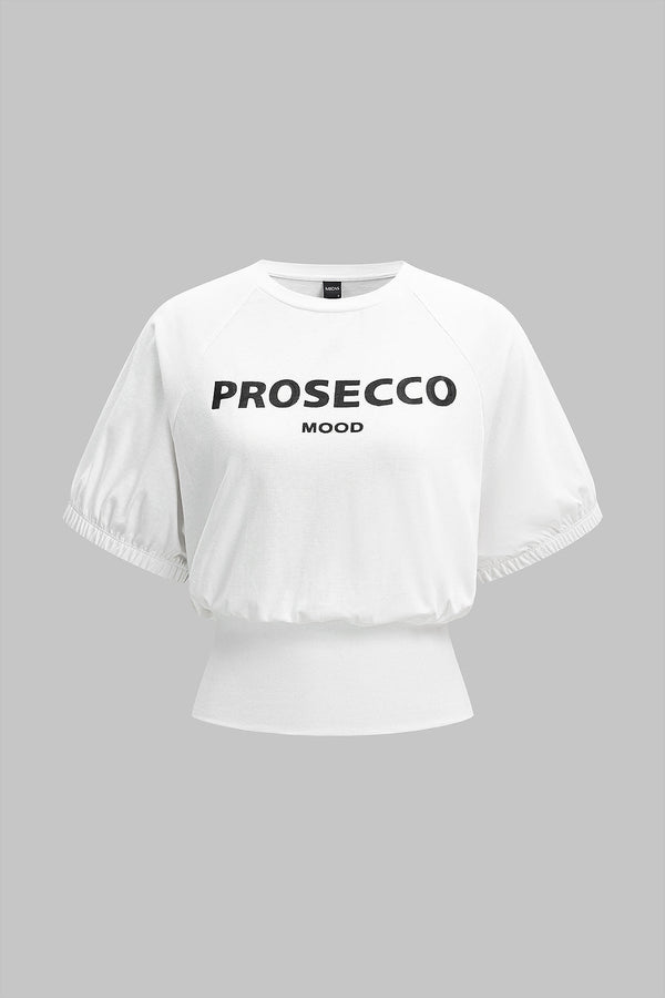 Clara - T-shirt met ronde hals