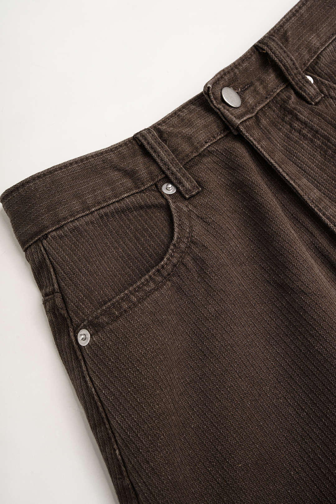 Gestreepte jeans