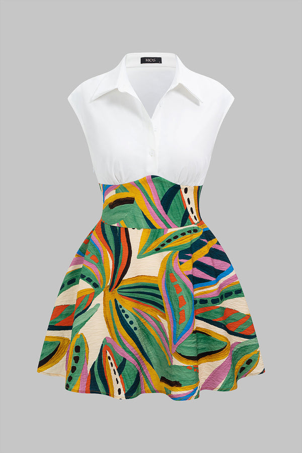 Chloé - Mouwloze minijurk met V-hals