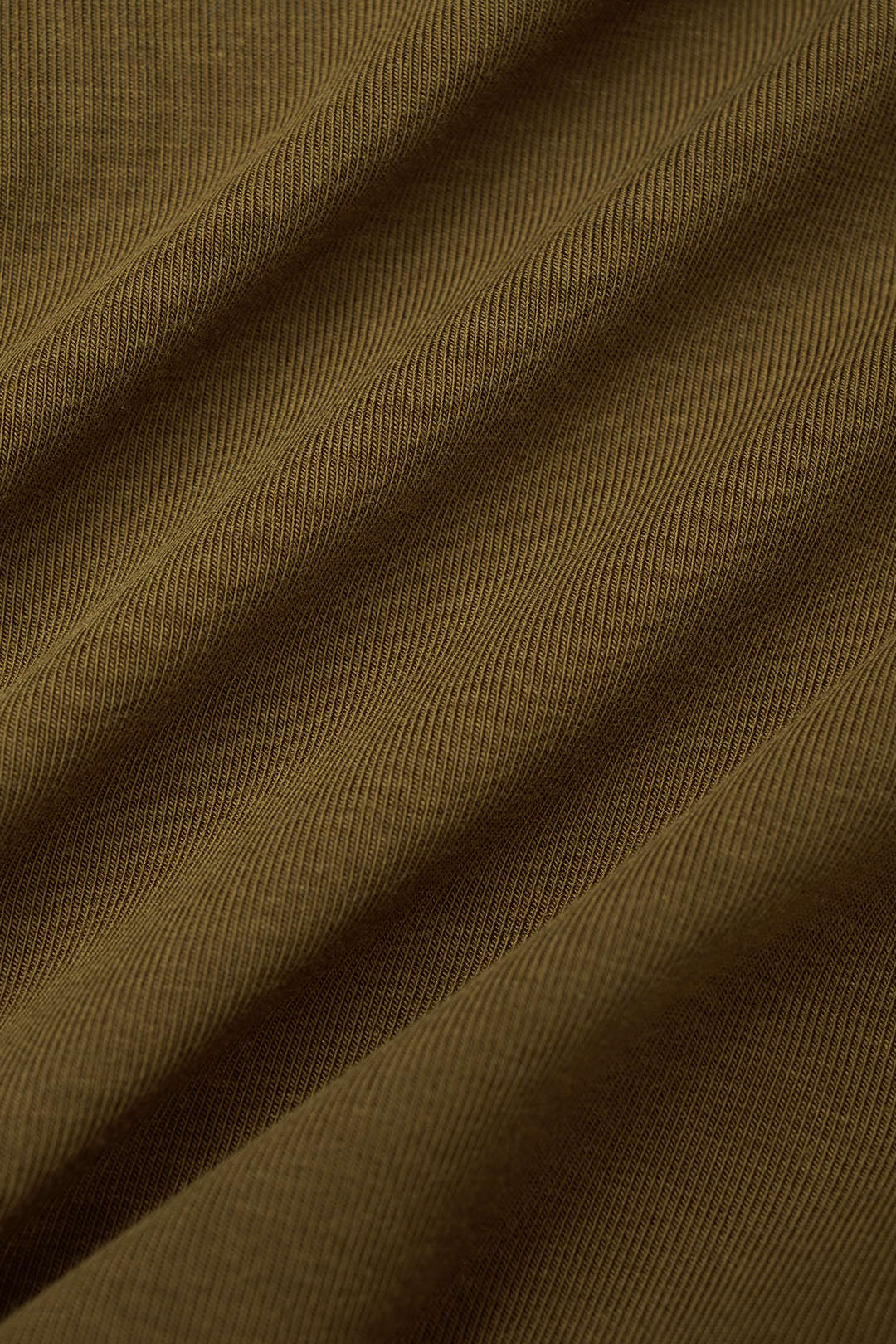 T-shirt met V-hals, ruches en lange mouwen