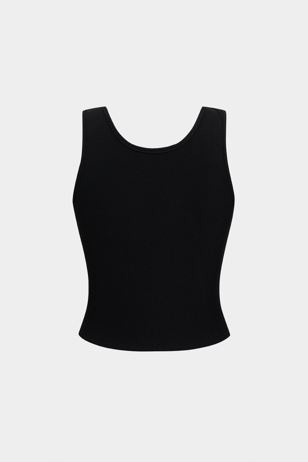 Esmee - Metallic tanktop met ronde hals