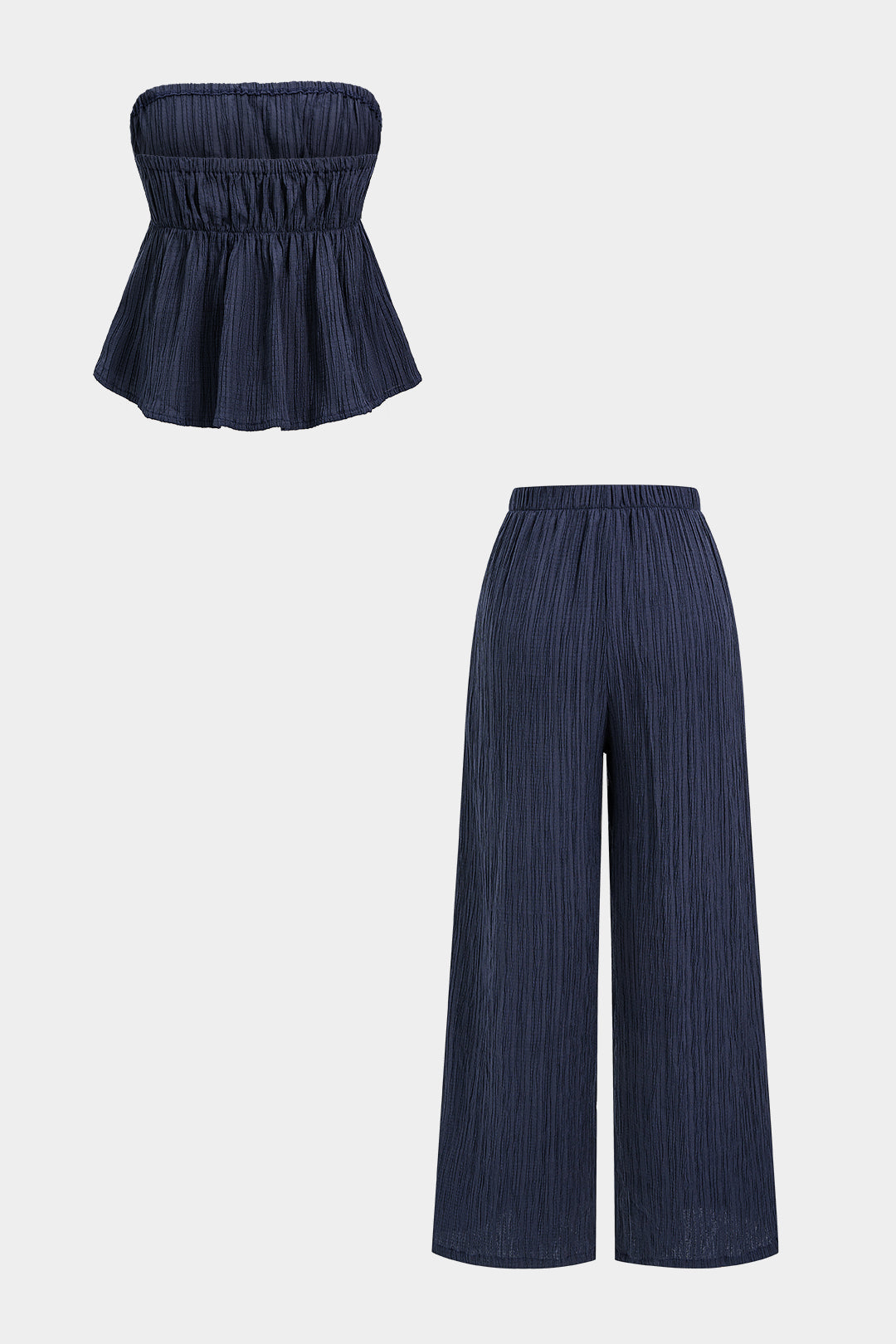 Fleur - Set met strapless top en broek