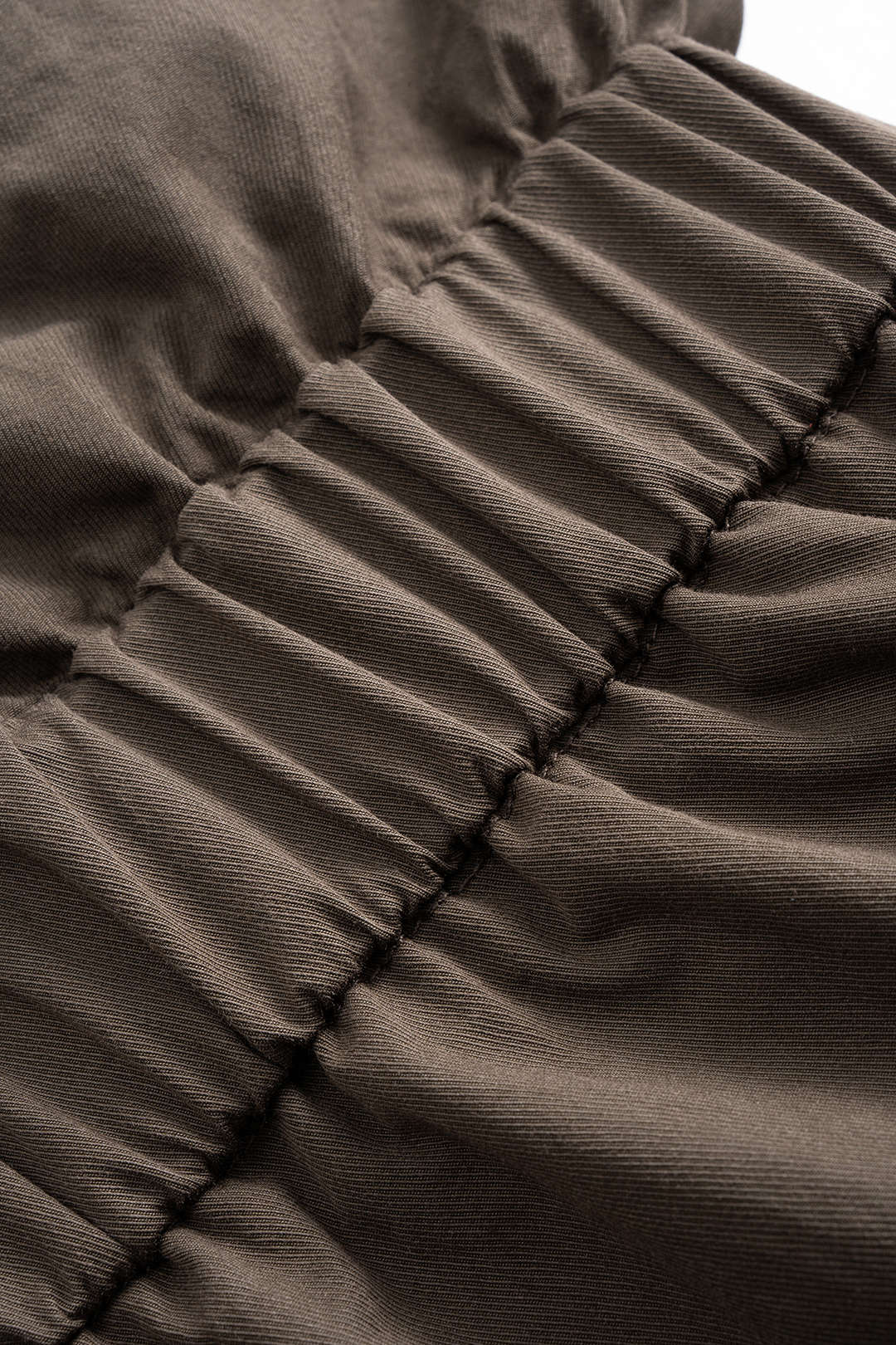 Pantalon met strik en wijde pijpen