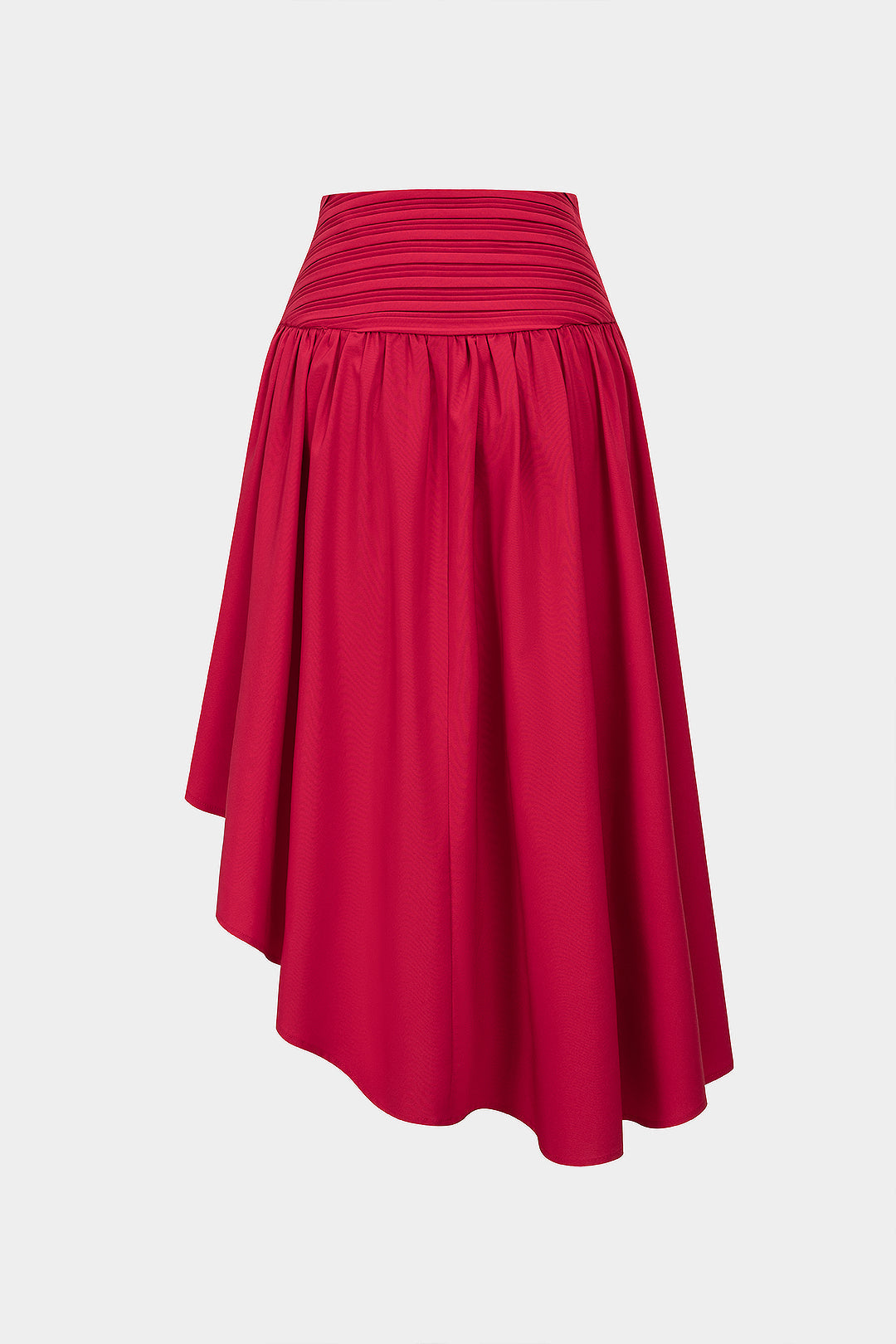 Quinn - Asymmetrische rok met ruches en hoge taille