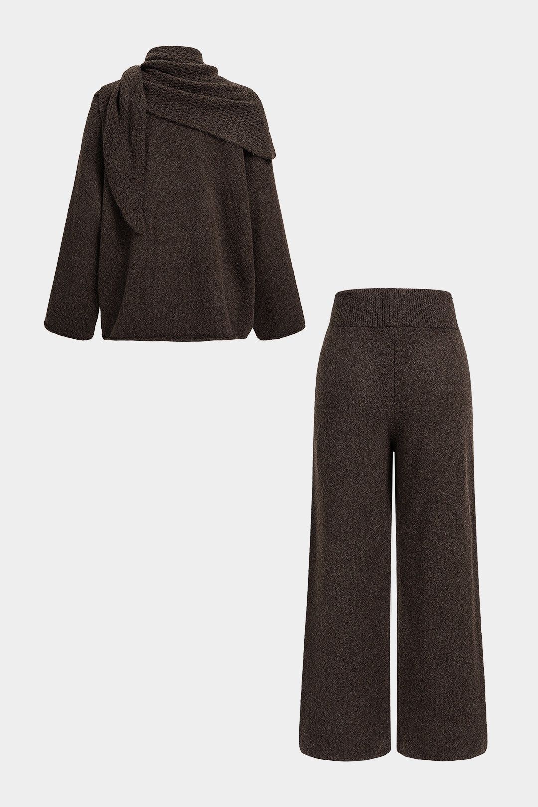Dana - Gebreide set met top en broek