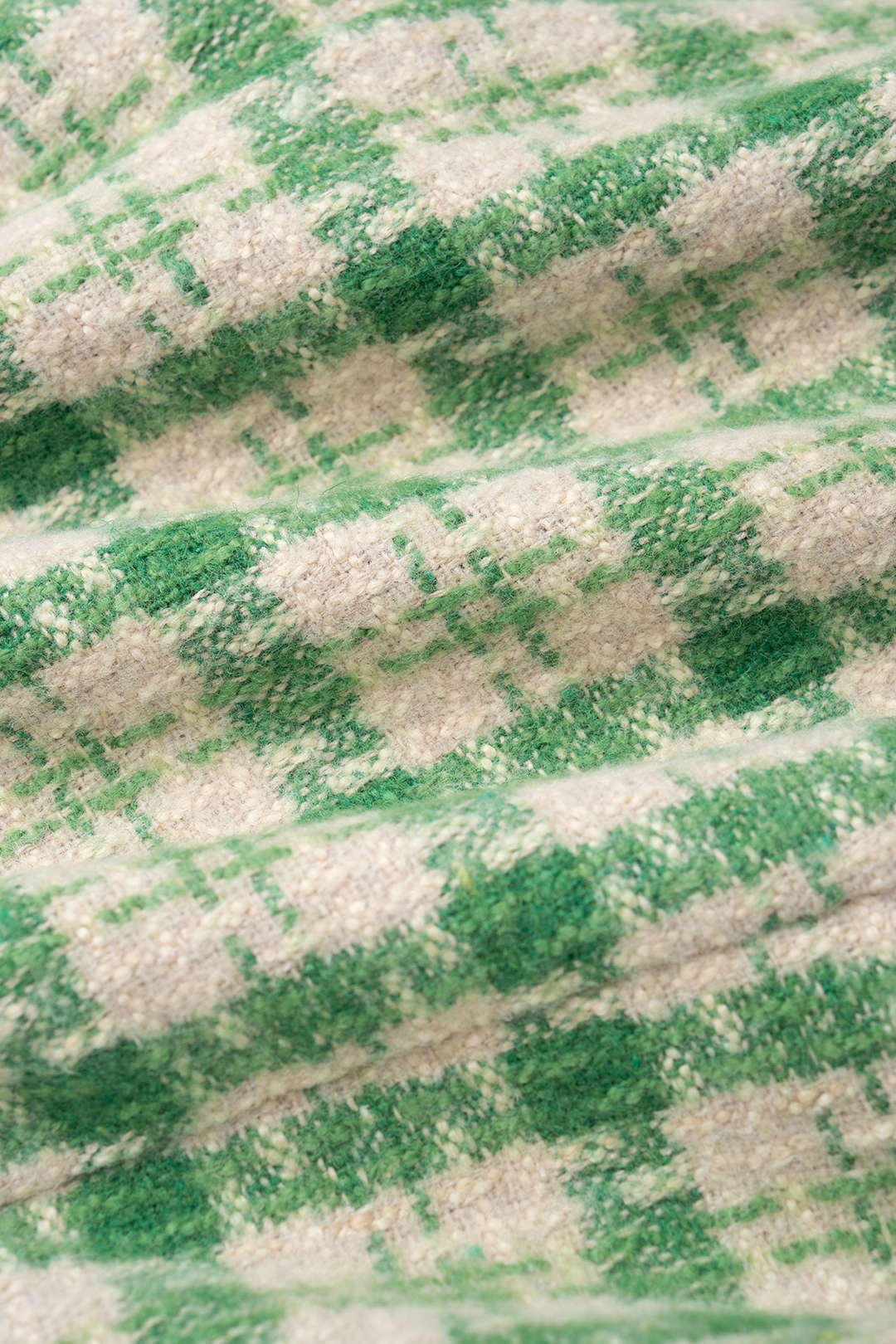 Geruit tweed gilet