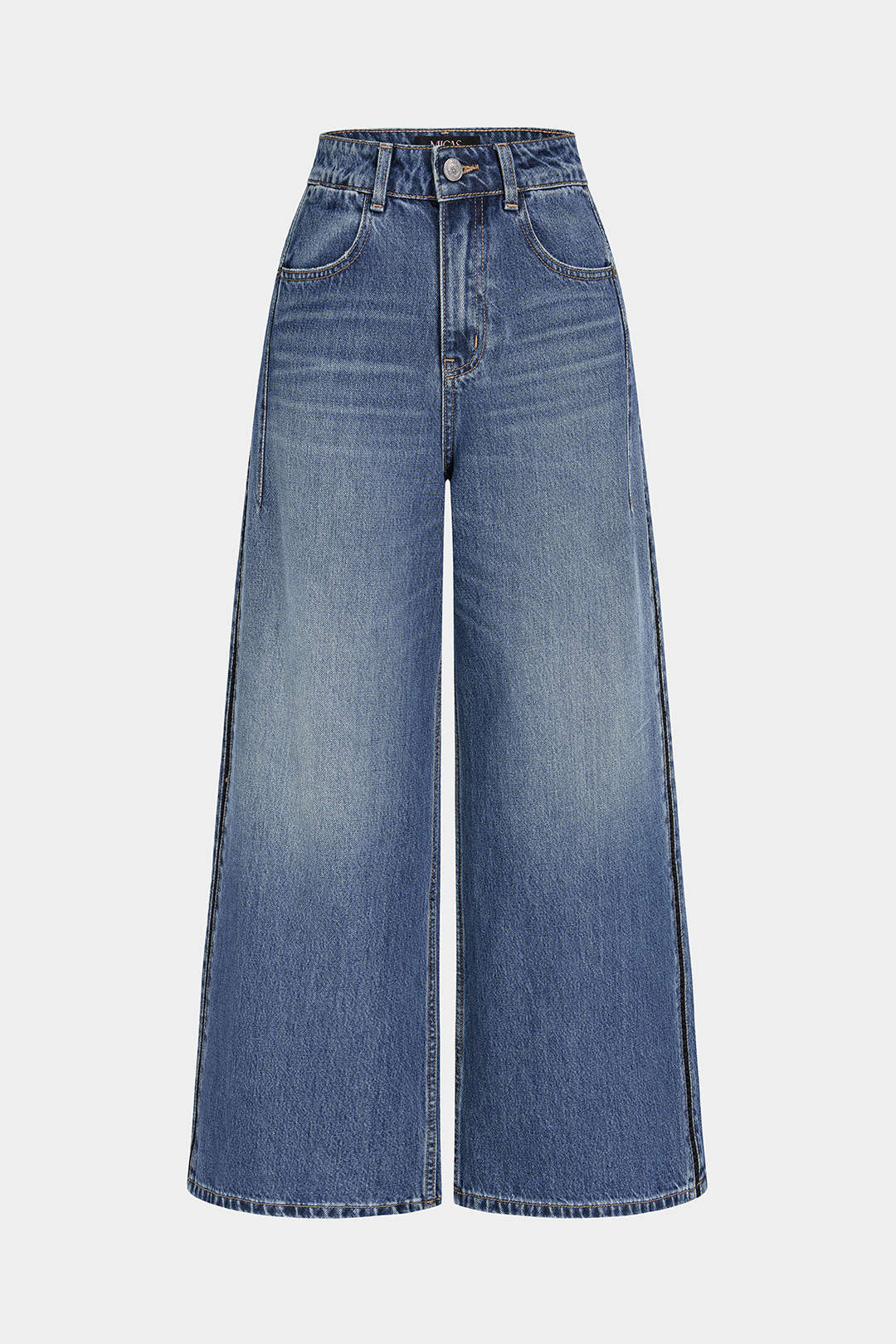 Mira - Jeans met wijde pijpen