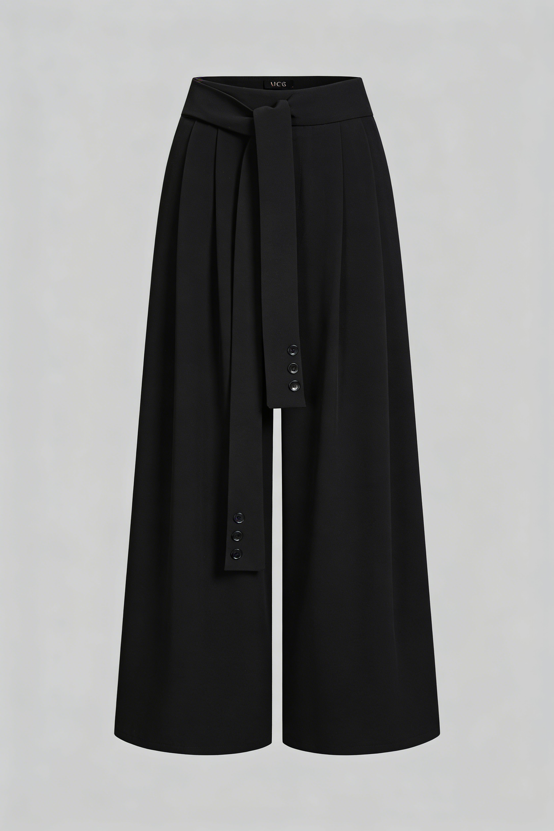 Maren - Broek met knoopjes en wijde pijpen