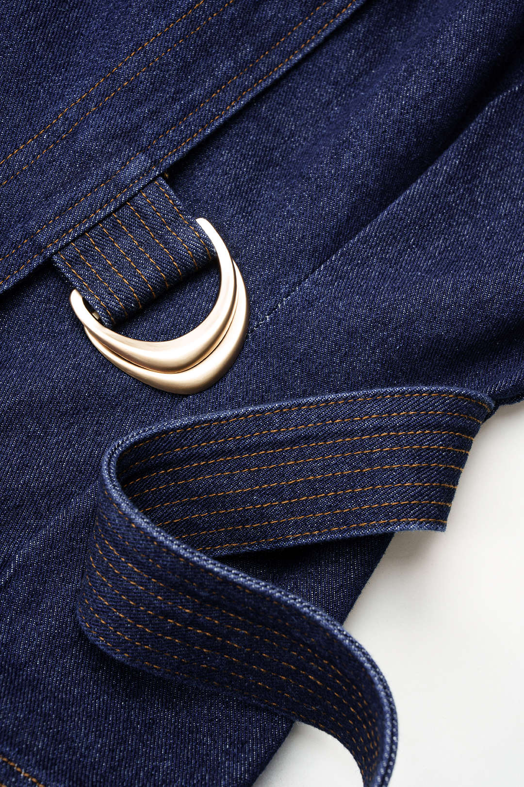 Eva - Denim jasje met strik