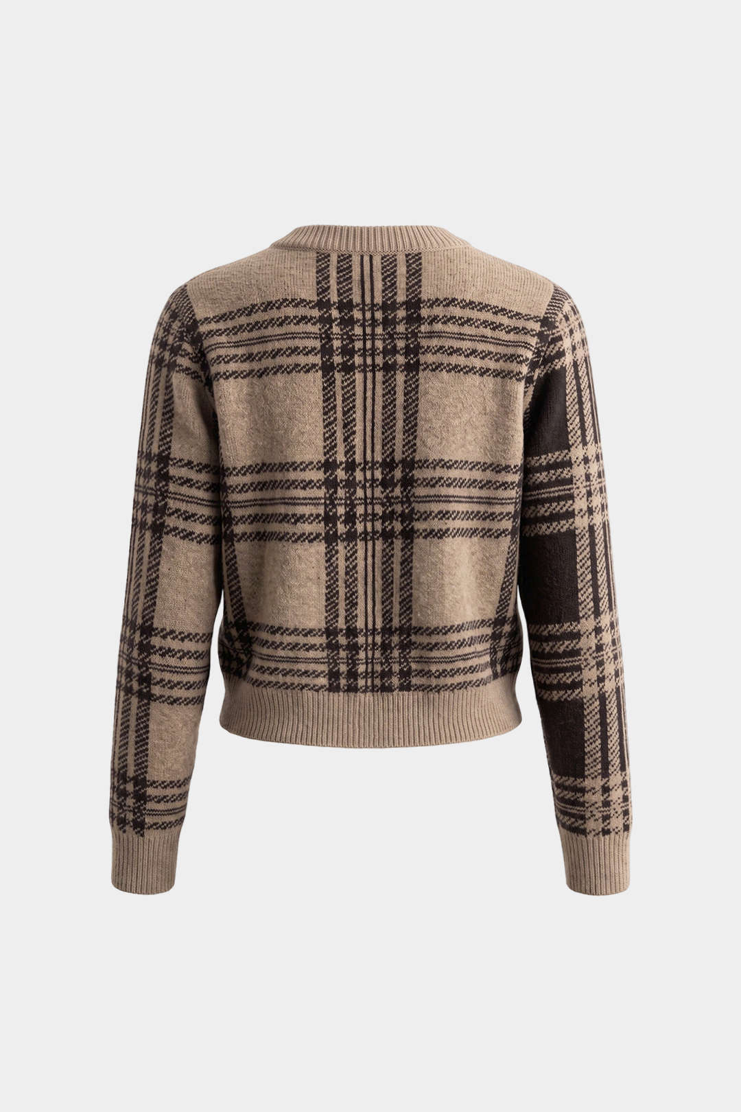 Zara - Gebreid vest met ronde hals en knoopjes