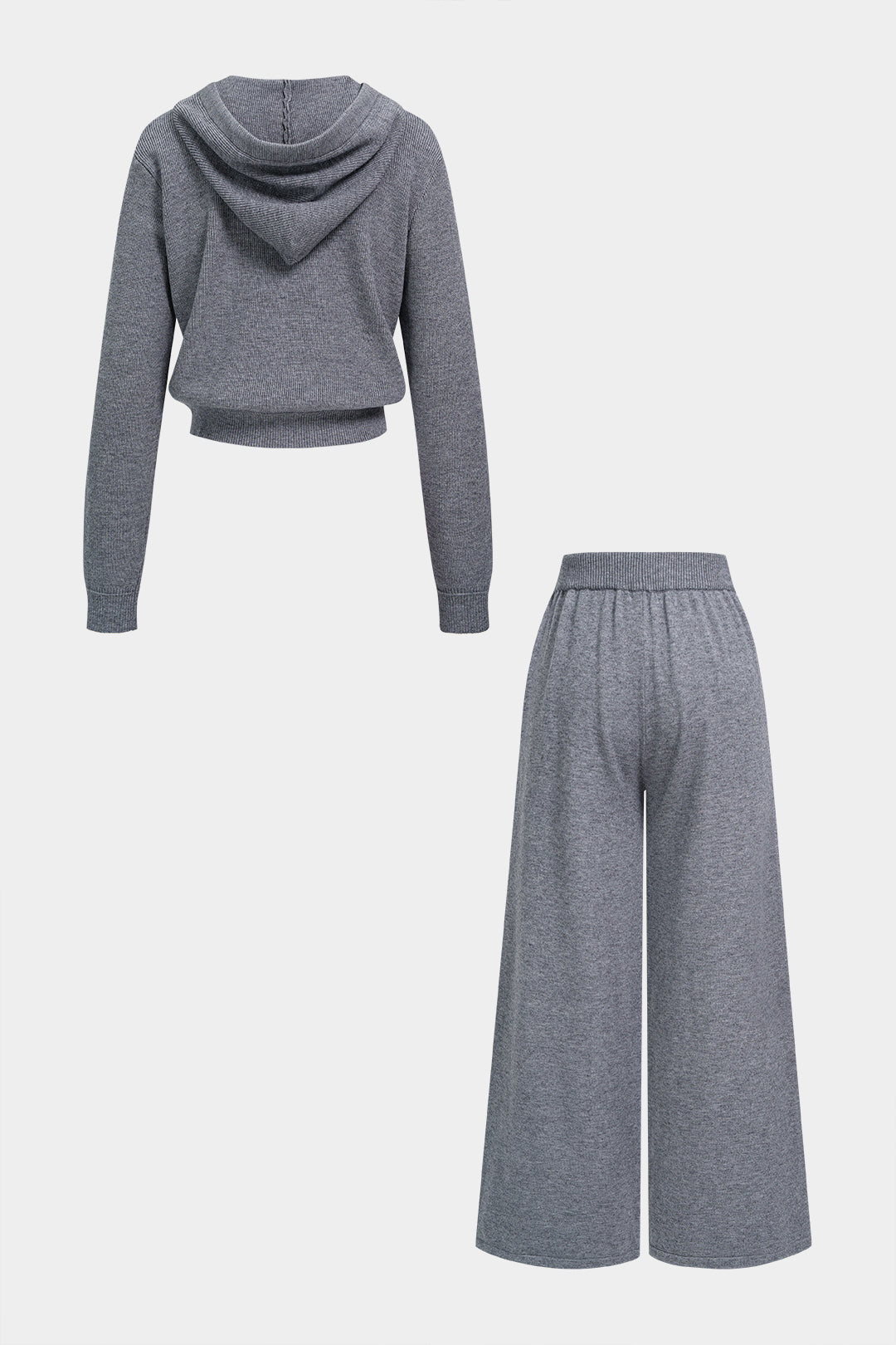 Elodie - Gebreide set met vest en broek