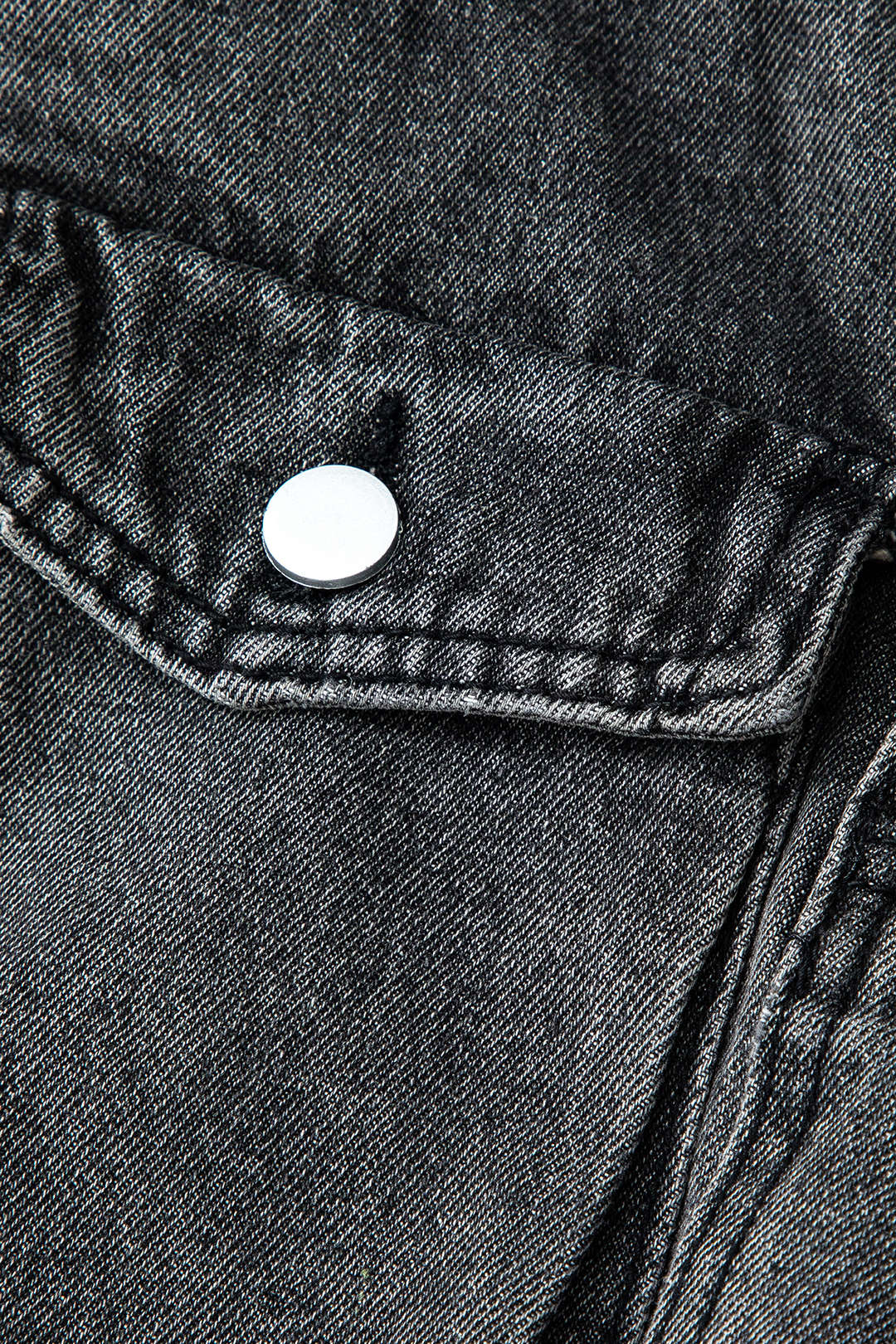 Denim rok met zakken en cargozakken