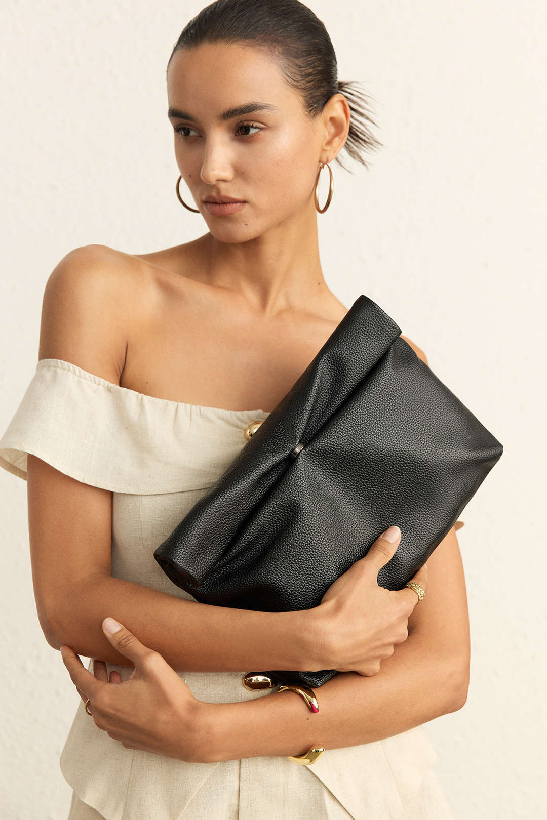 Kiki - Leren-look tas