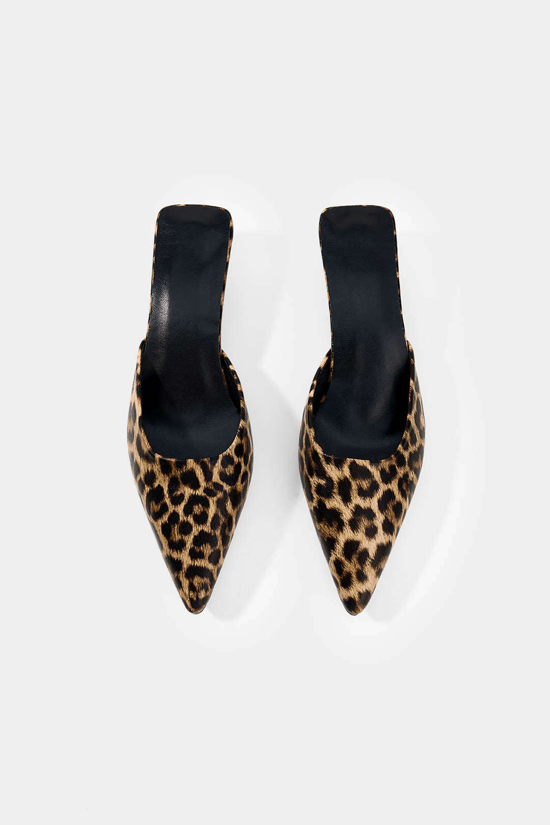 Luipaardprint sandalen