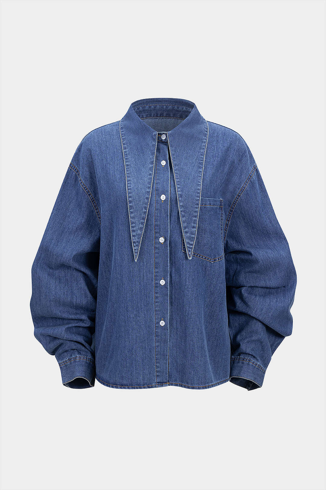 Hailey - Denim jasje met zakken