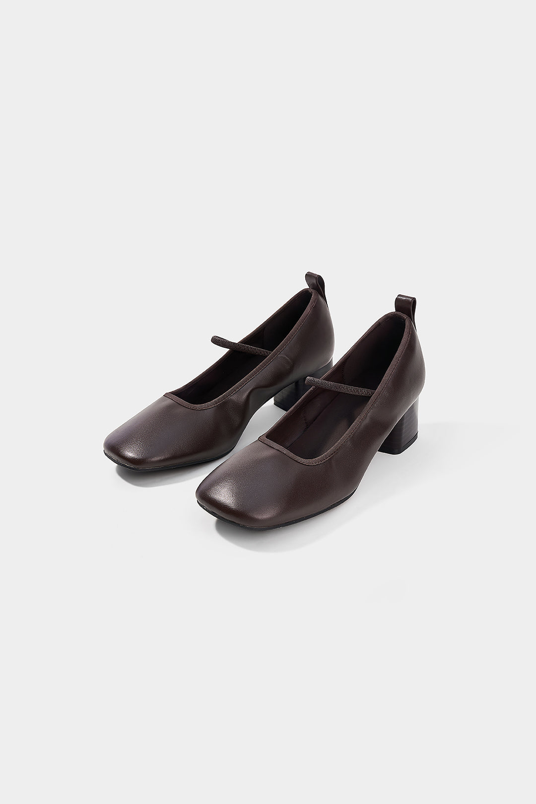 Jolie - Leren-look hakken