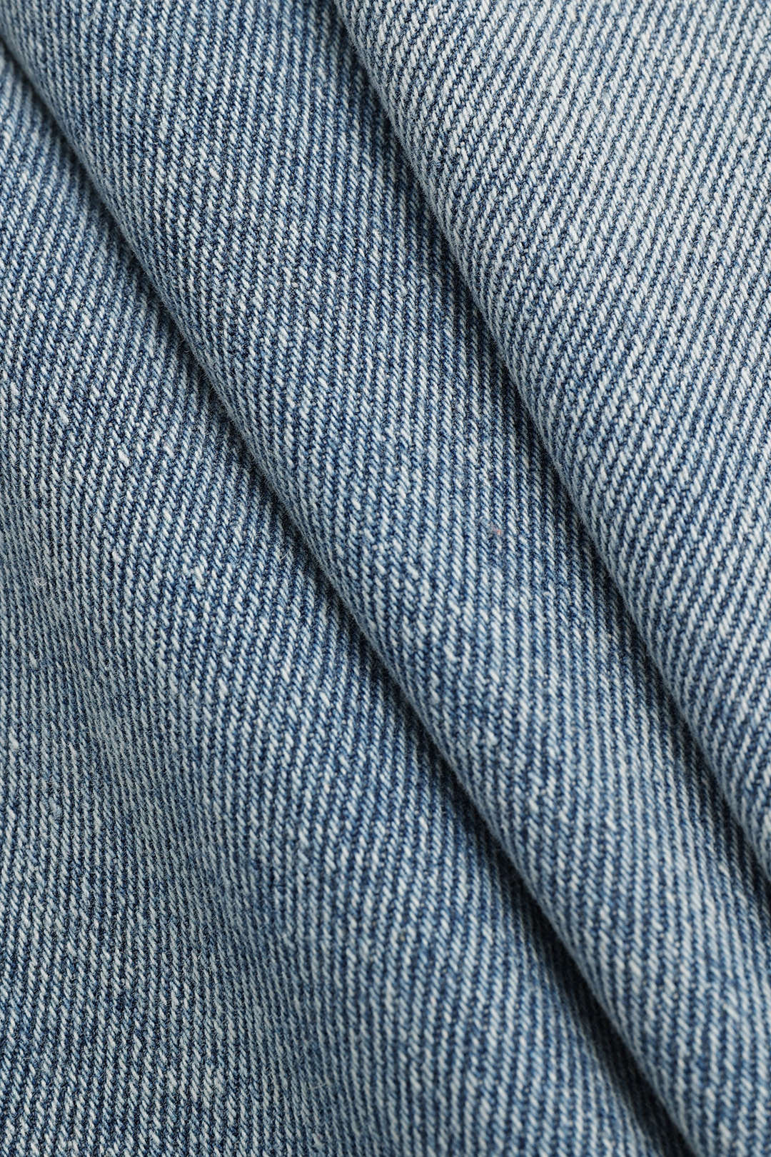 Asymmetrische jeans met rechte pijp