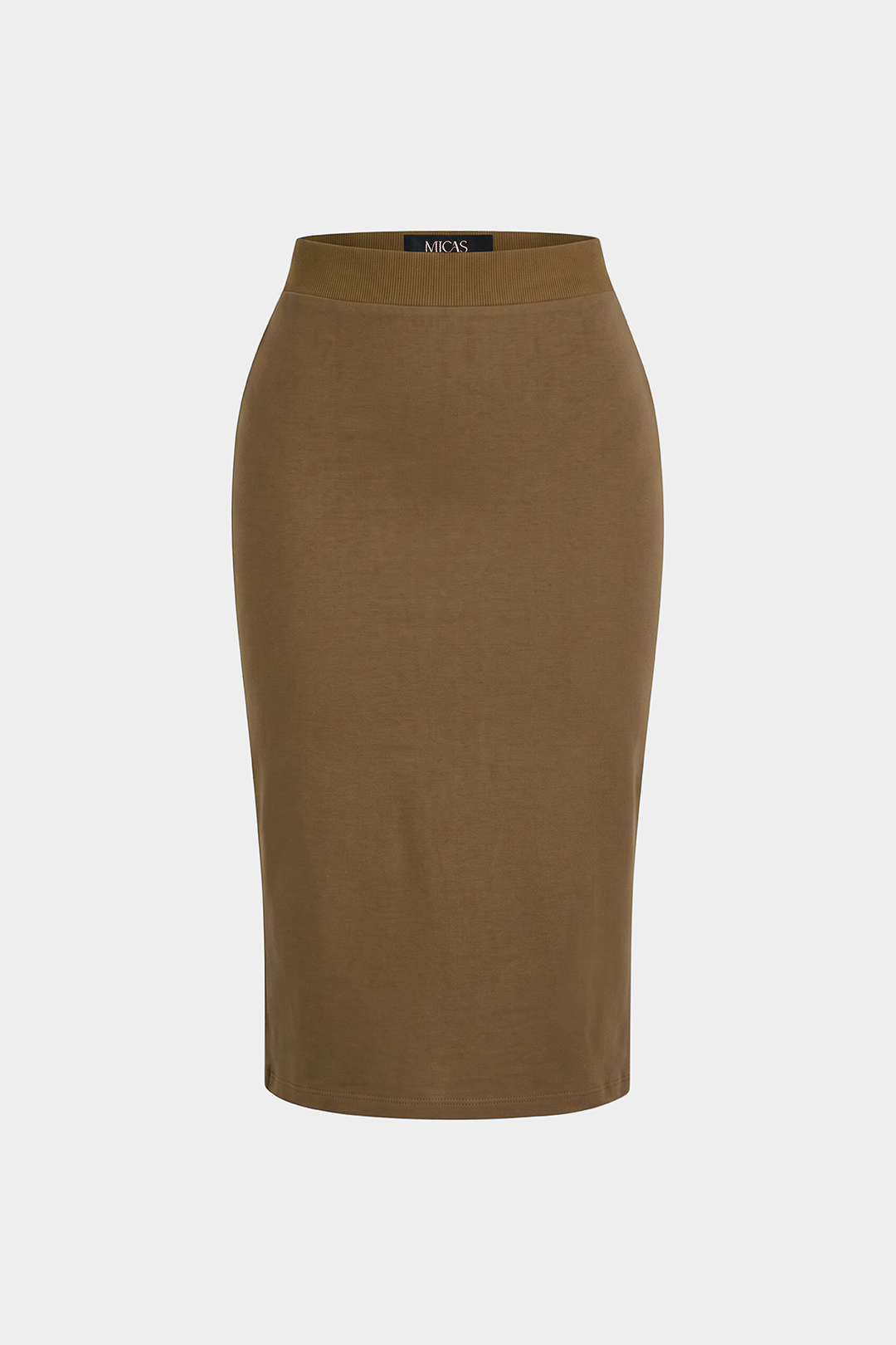 Rina - Rok met hoge taille en split