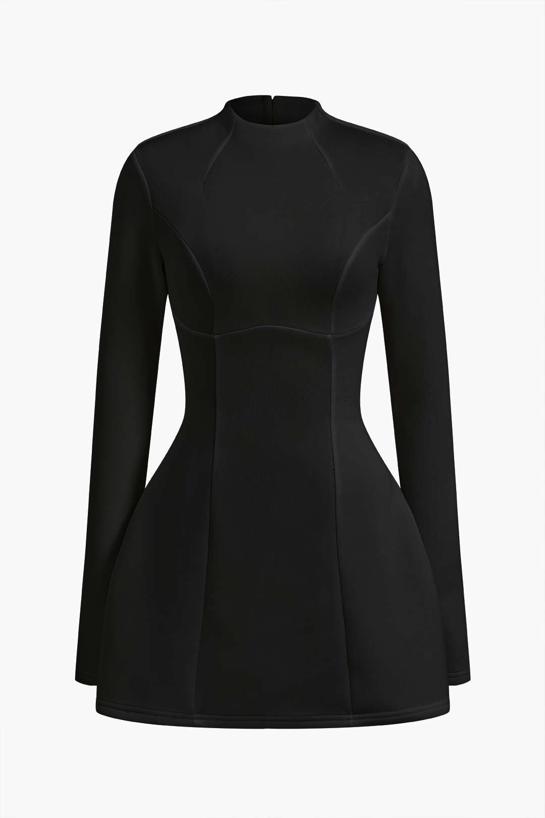 Minijurk met open rug