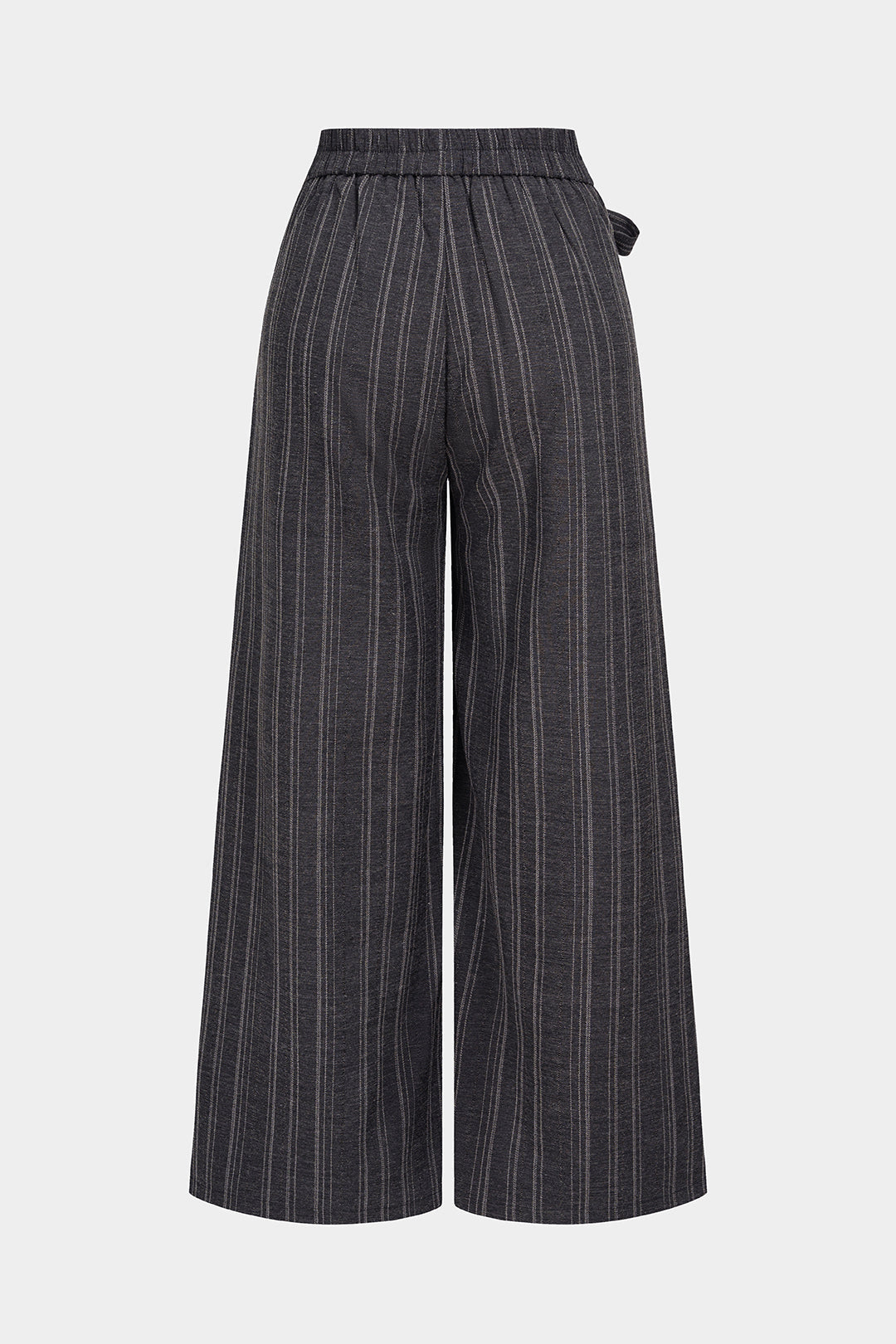 Gestreepte broek met strik
