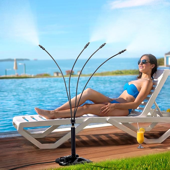 Mistara™ Verkoelende Terrasnevel – Draagbaar