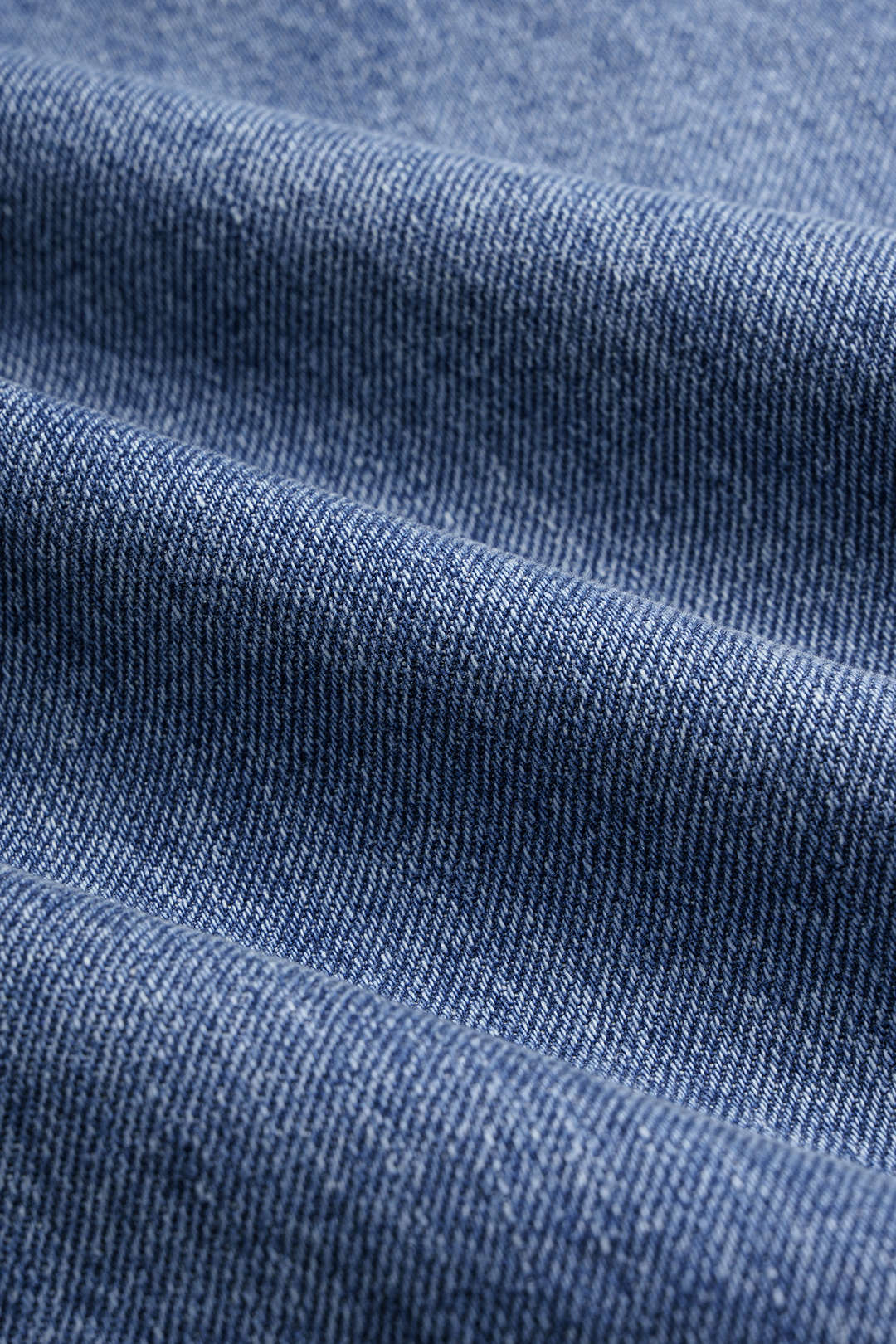 Denim item met zakken en wijde pijpen