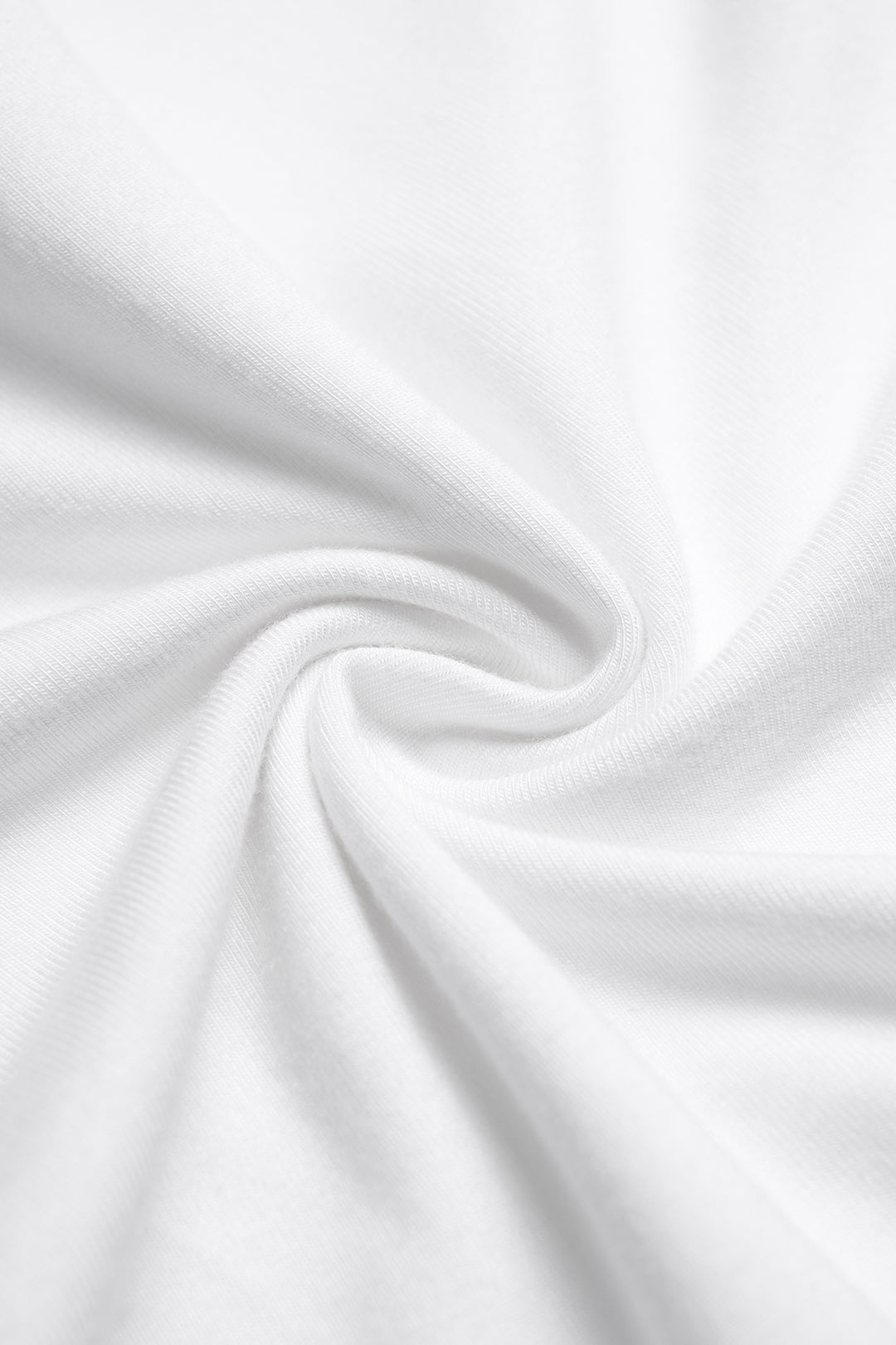 Asymmetrische mouwloze body met ronde hals en ruches