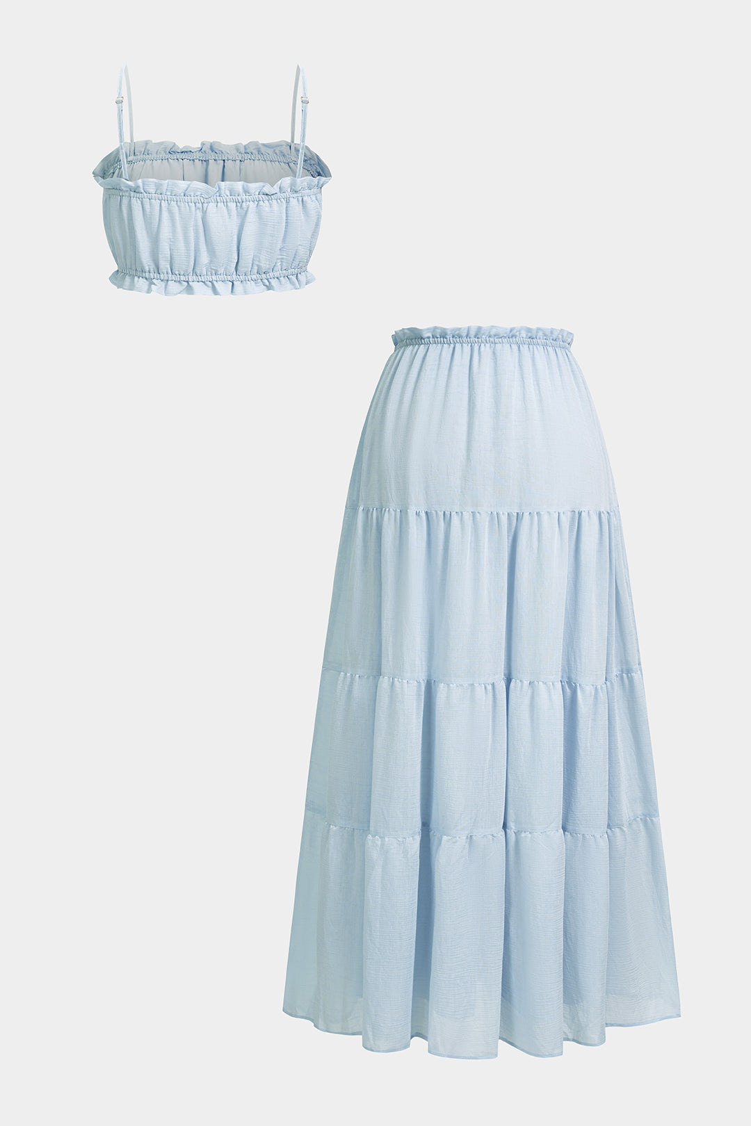 Floor - Effen set met top en rok