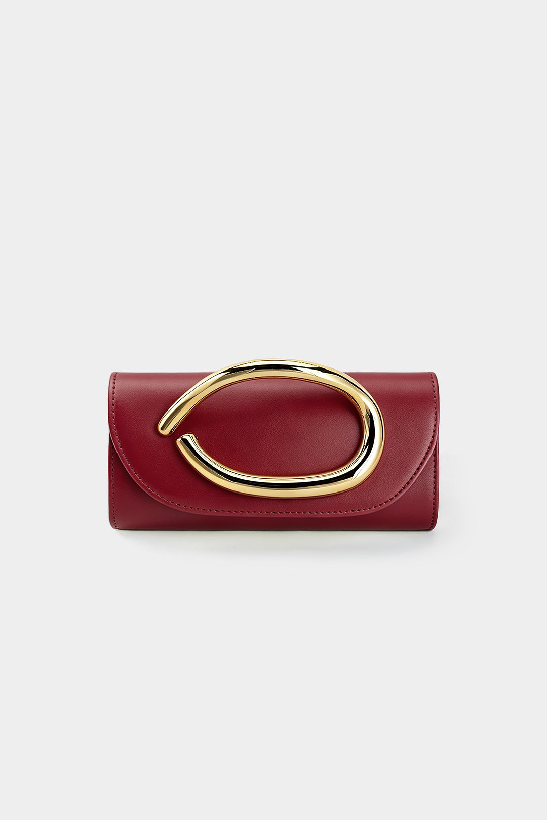 Metallic leren-look tas