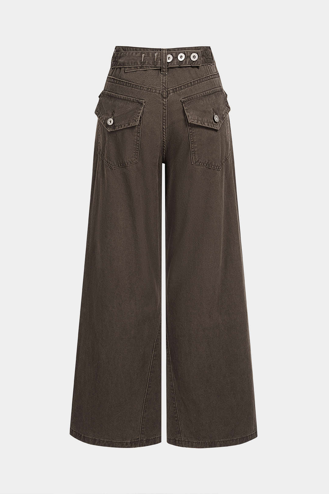 Esmee - Jeans met wijde pijpen en zakken