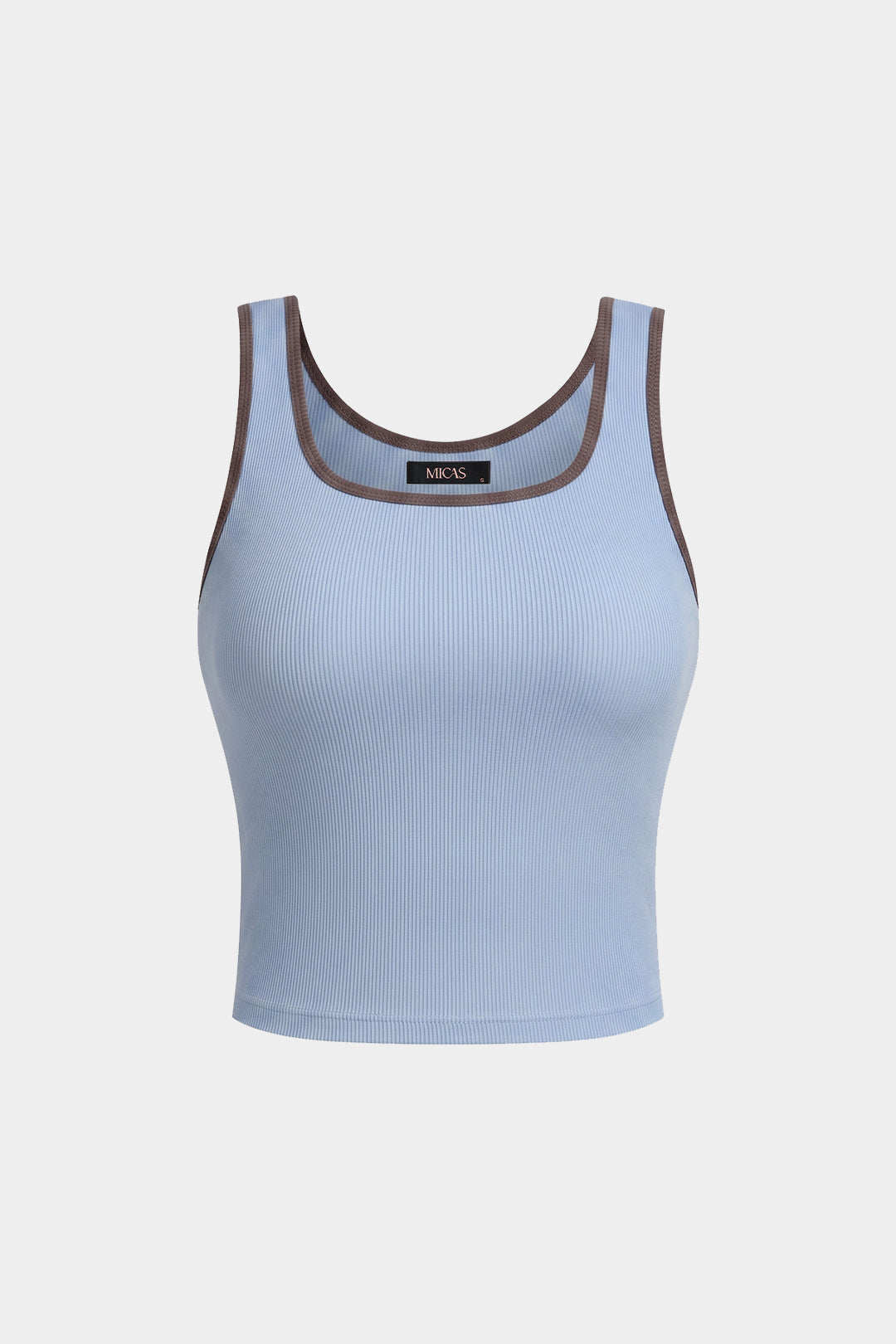 Tanktop met vierkante hals