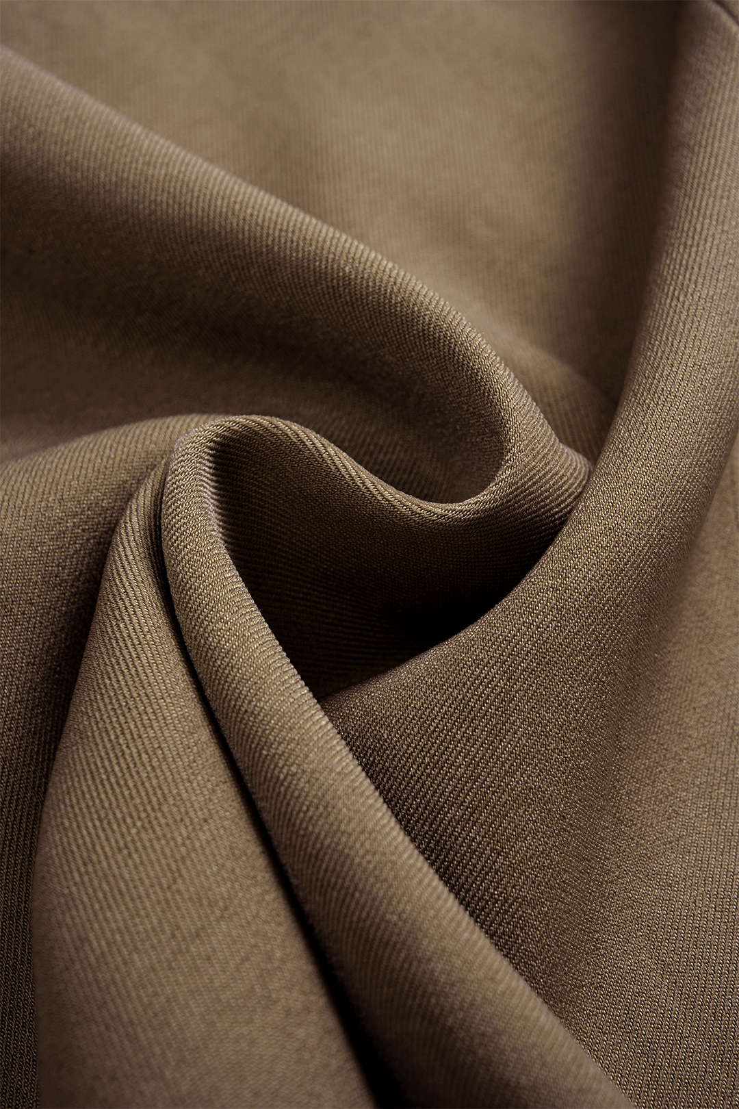 Asymmetrische rok met riem, ruches en hoge taille
