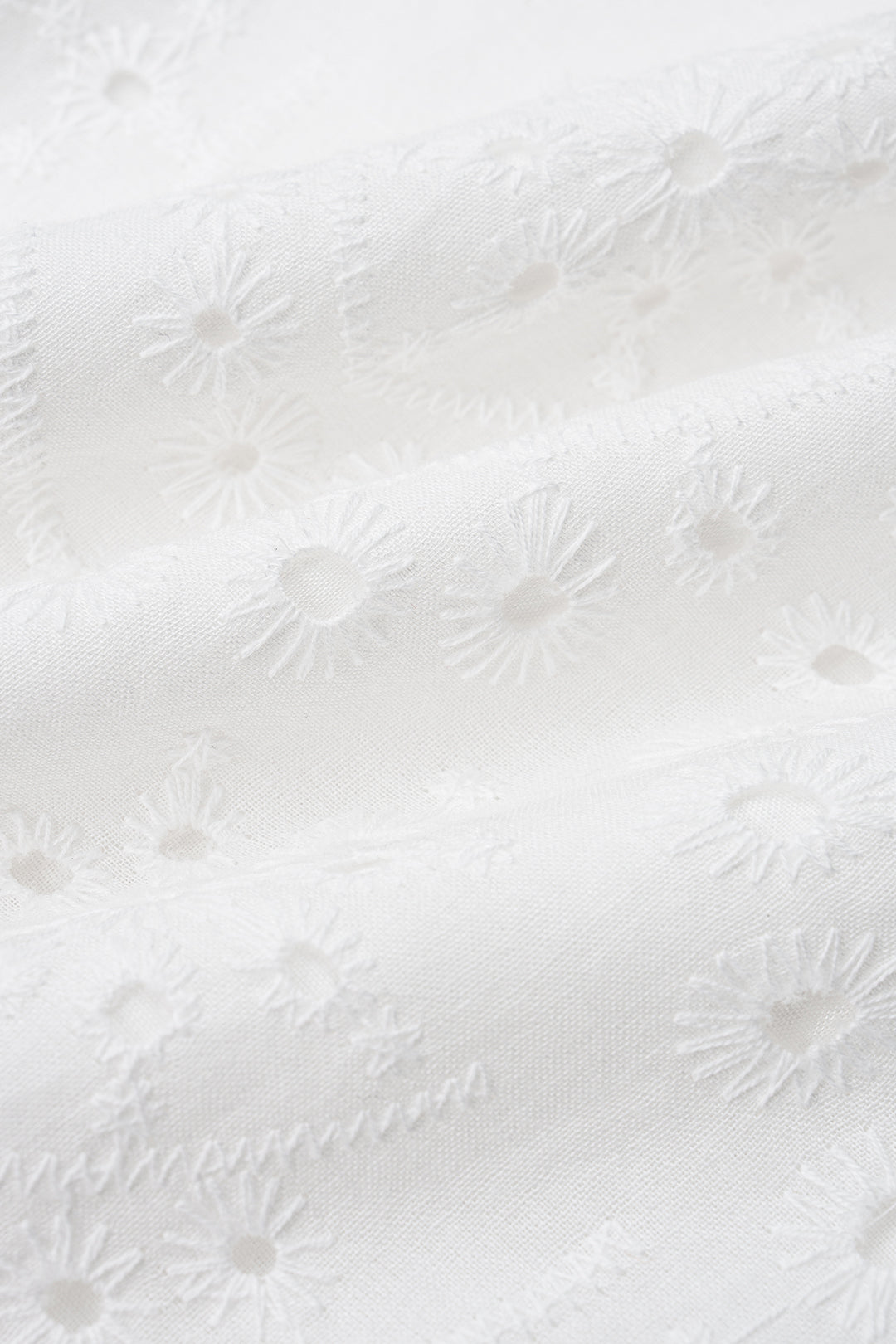 Jacquard broek met uitsnijding en wijde pijpen