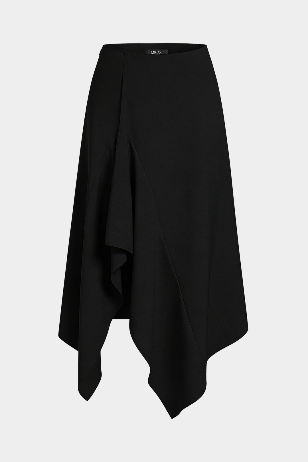 Wende - Asymmetrische rok met hoge taille