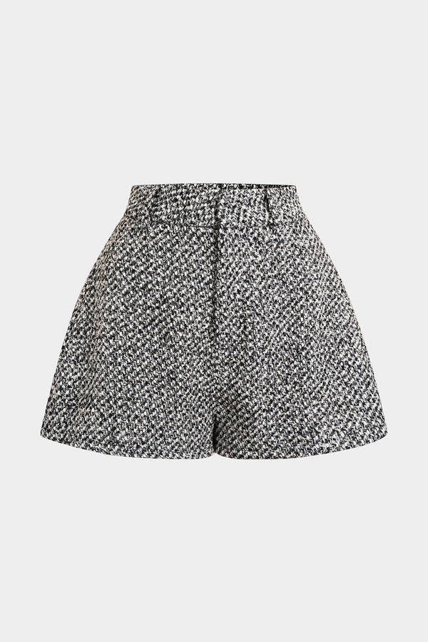 Ines - Short met rits en wijde pijpen