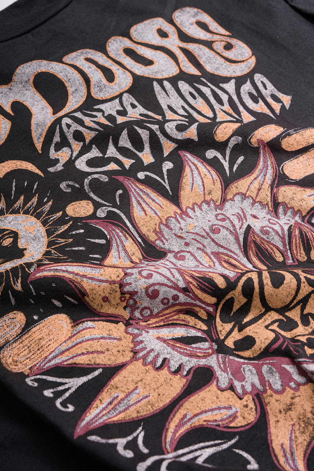 T-shirt met knoopdetail en korte mouwen