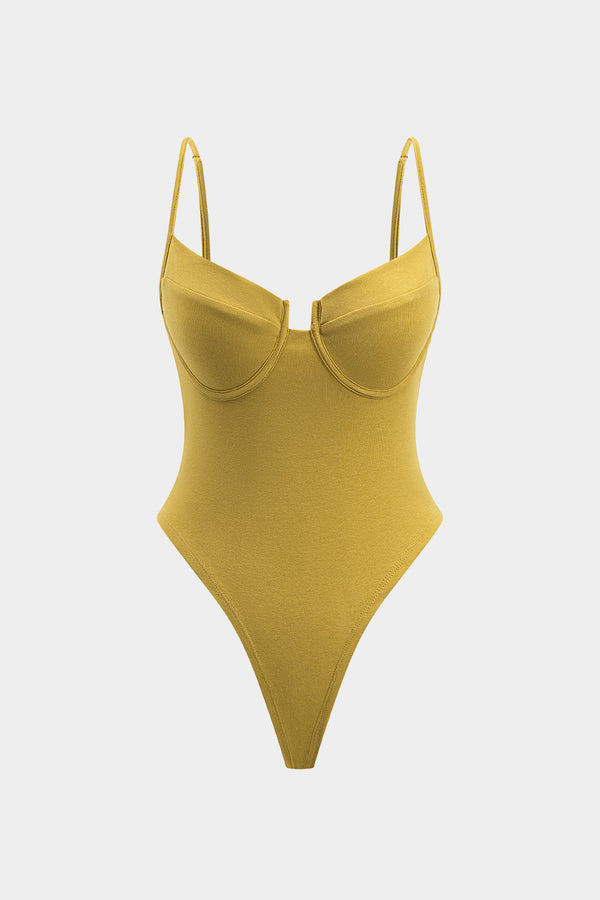 Elske - Mouwloze body met spaghettibandjes
