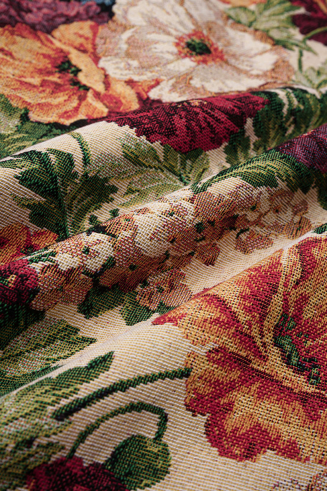 Jacquard maxirok met split