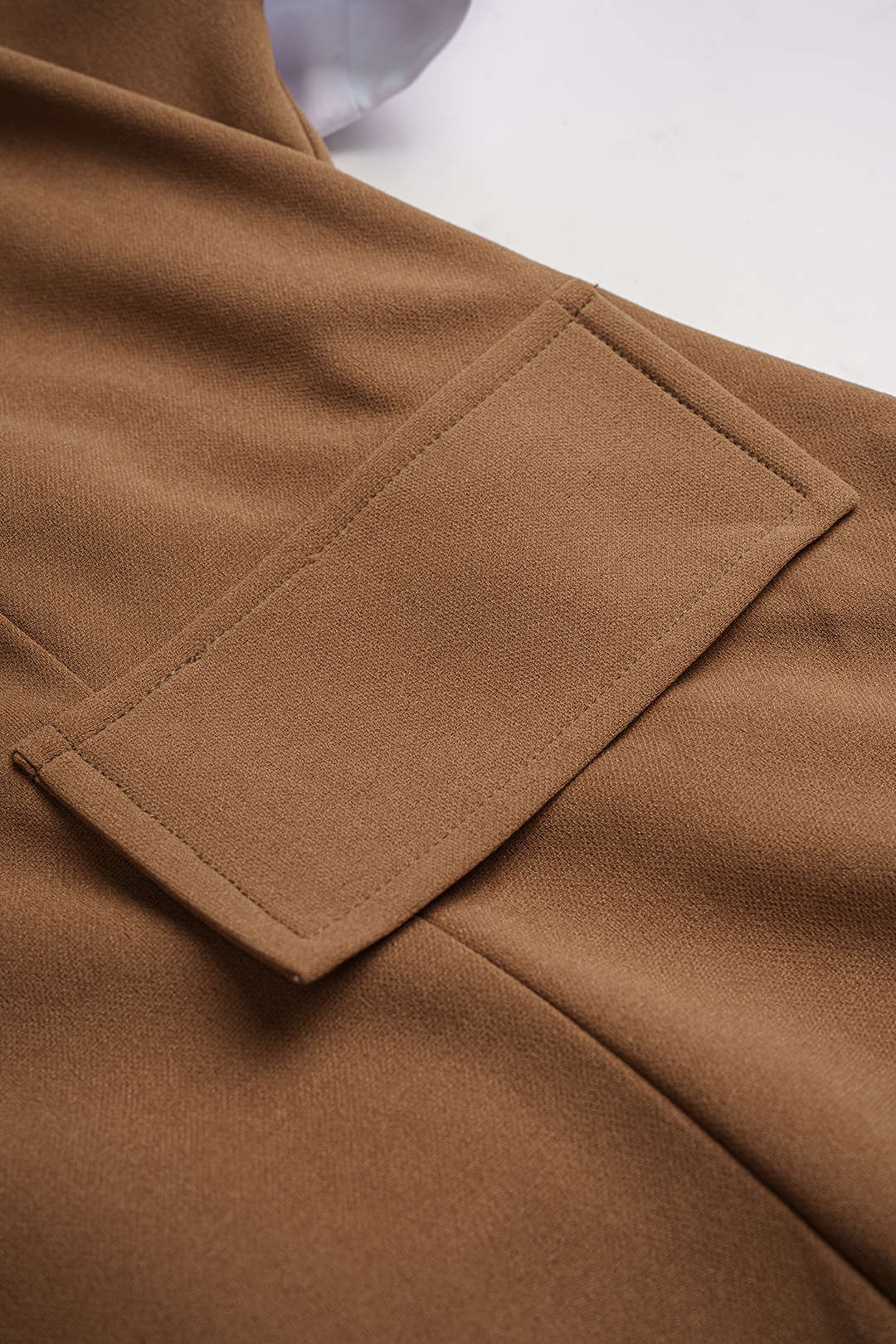 Top met revers en korte mouwen