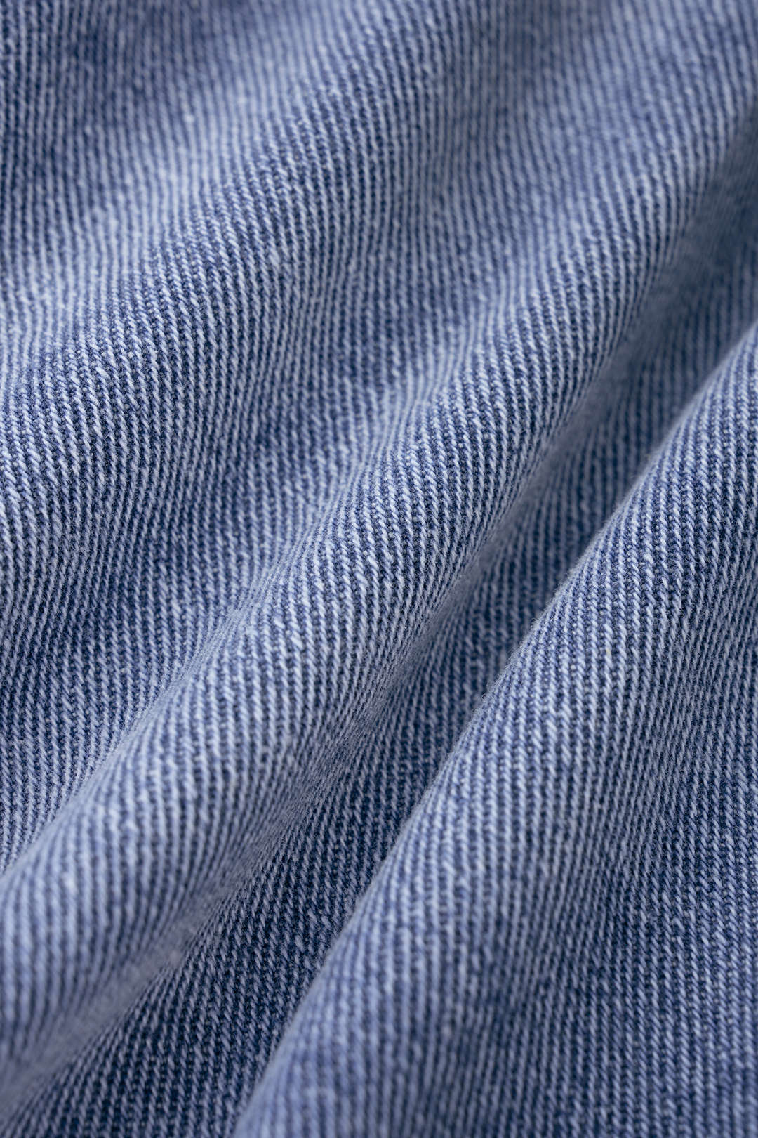 Denim rok met riem en zakken