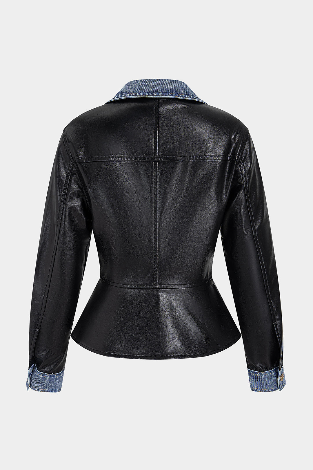 Alma - Denim patchwork jasje