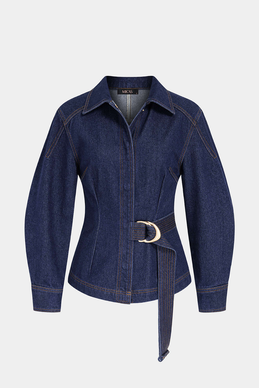 Eva - Denim jasje met strik