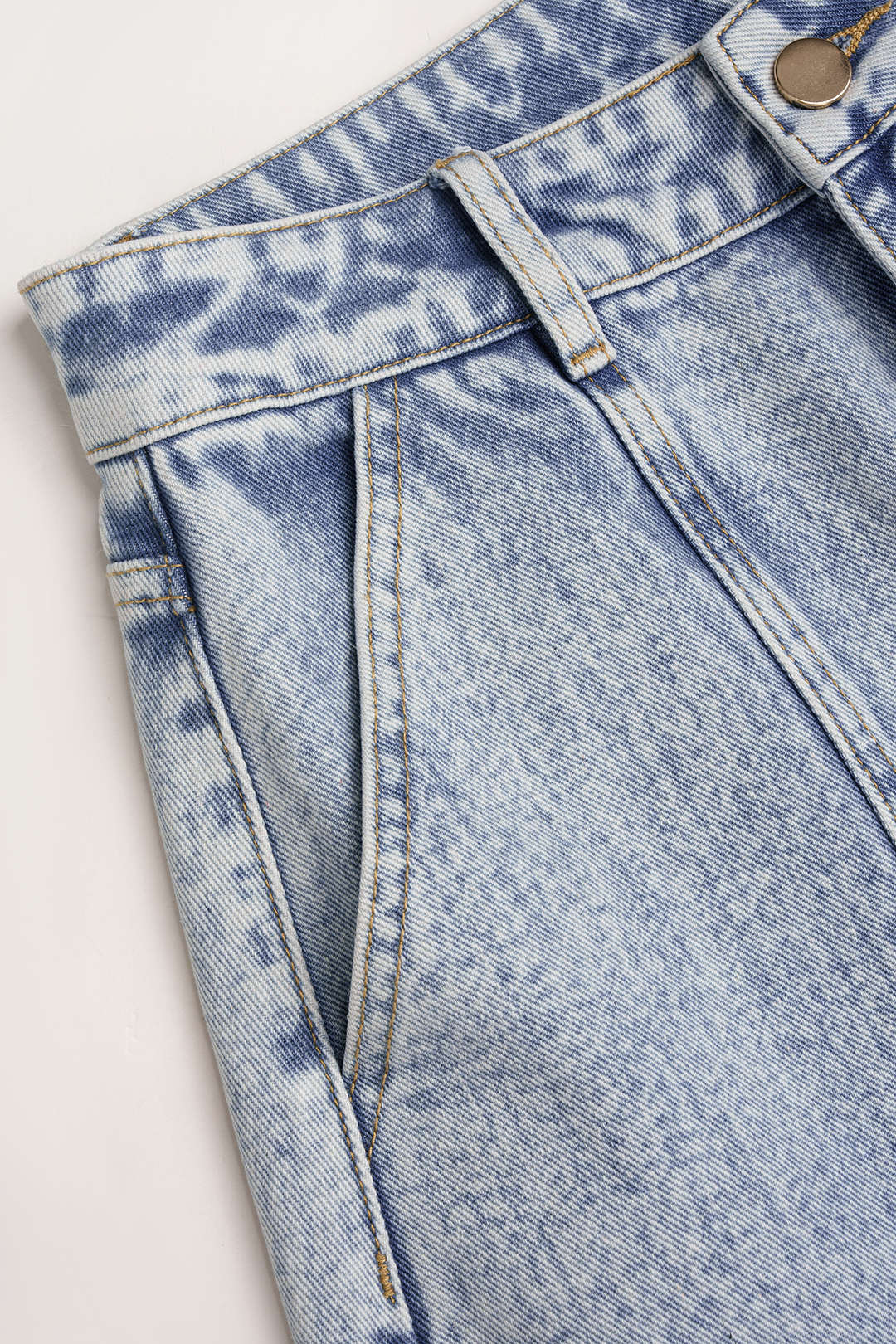 Jeans met ruches