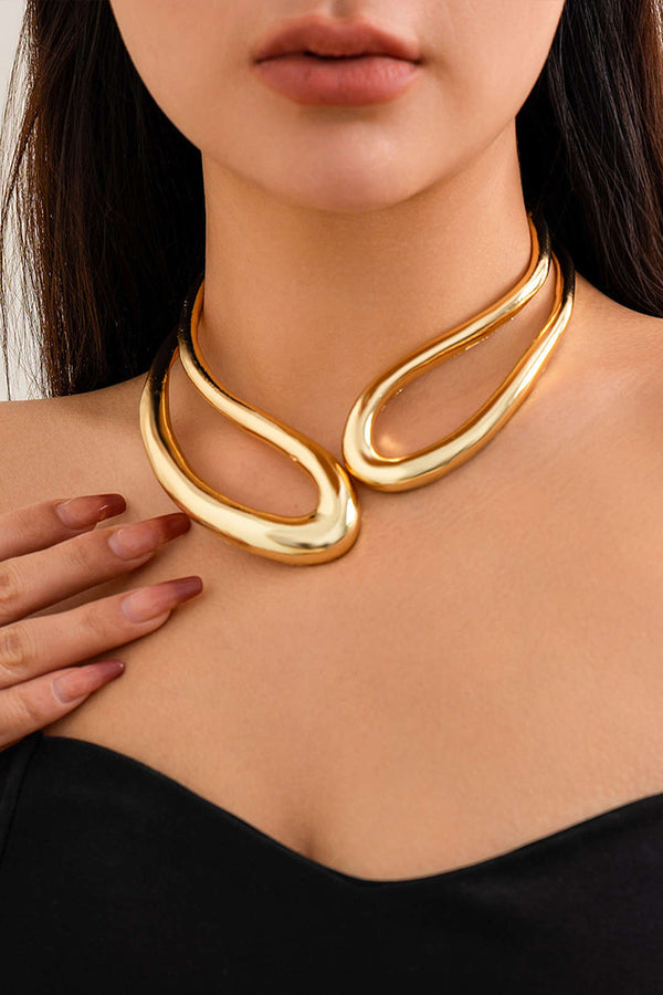 Asymmetrische ketting met uitsnijding