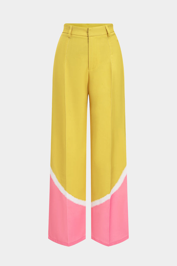 Iris - Pantalon met wijde pijpen