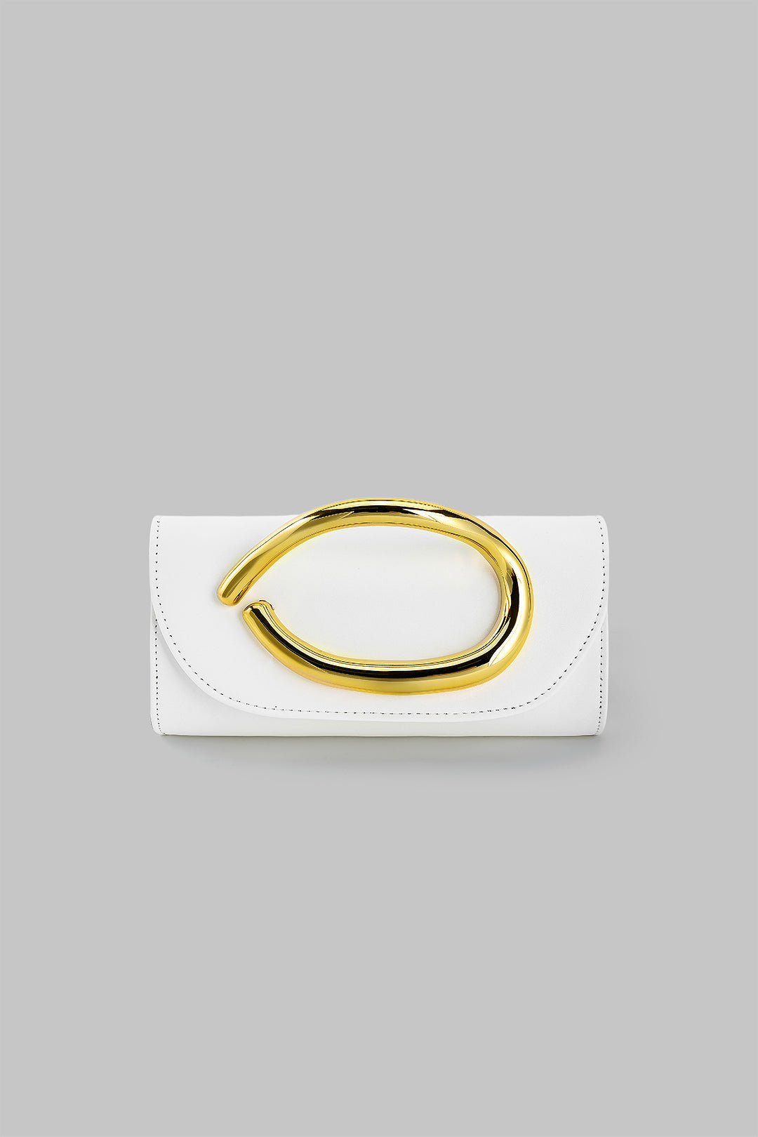 Metallic leren-look tas